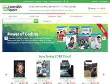 Tablet Screenshot of cavendishsq.com